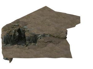 terrain - stone road 04 3D मॉडल