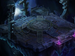 square life and death altar 3D-Modell