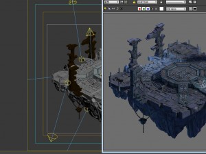 square life and death altar 3D 모델