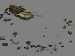 ruins - small objects Modelo 3D