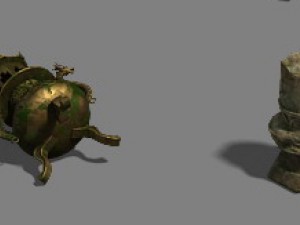 ruins - small objects 3D Модель
