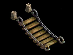 버몬트 능선 - 철교 3D 모델