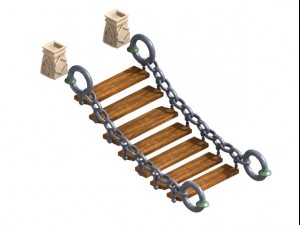 vermont ridge - iron bridge 3D Модель