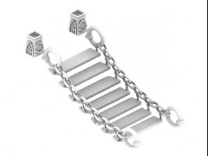 vermont ridge - iron bridge 3D Model