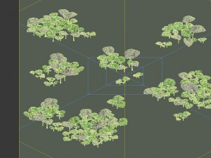 game model - prairie scene - grass 01 01 3D मॉडल