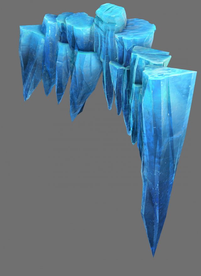 game model - snow - cliff 01 01 Modelo 3D .c4d .max .obj .3ds .fbx .stl .blend 