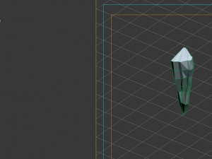 game model - snow - cliff 02 01 3D Model