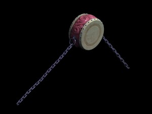 game model - snow - drumsgame model - snow - drums 3D Model