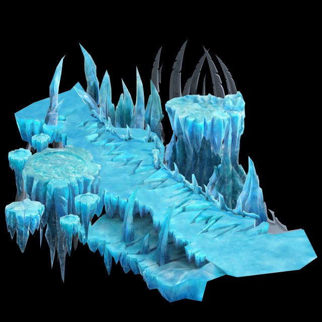 game model - snow - fairy magic battle of wits rem 3D Model .c4d .max .obj .3ds .fbx .stl .blend 