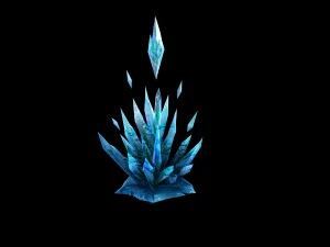 game model - snow - the ice spar coral 02 01 3D Model