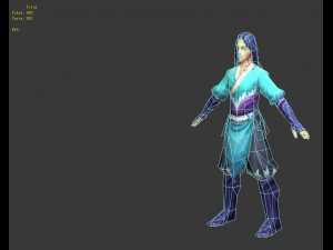 game model - taoist comprehension personas - lay d Modello 3D