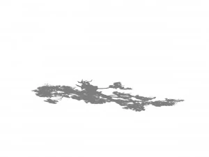 game model - taoist comprehension scene - pine 01 3D Model