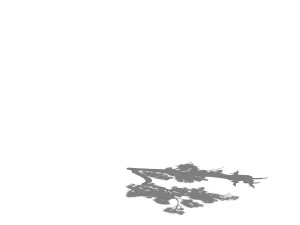 game model - taoist comprehension scene - pine 09 3D Model
