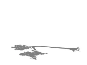 game model - taoist comprehension scene - pine 09 3D Model