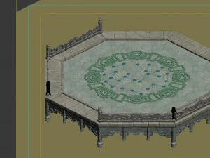game model - taoist comprehension scene - seen the 3D Model