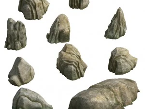 game model - taoist comprehension scene - small st 3D Model