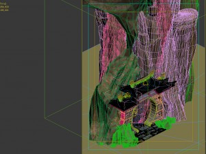 game model - taoist comprehension scene - the cave 3D Model
