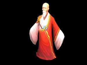 game model - taoist comprehension scene - the high 3D 모델