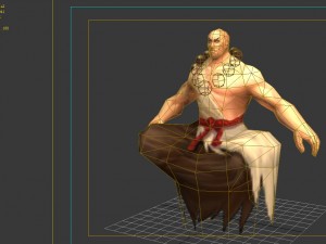 game model - taoist comprehension scene - the prac 3D 模型