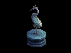 game model - taoist comprehension scene - tiger an 3Dモデル