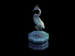 game model - taoist comprehension scene - tiger an 3D Model