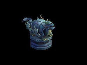 game model - taoist comprehension scene - tiger an 3D Model