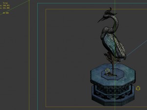 game model - taoist comprehension scene - tiger an 3D Model