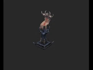 game model arena - a copy of the desert area - spe 3D Model