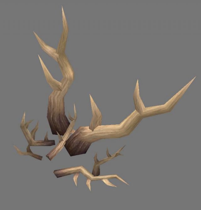 game model arena - antlers rack 01 Model 3D .c4d .max .obj .3ds .fbx .stl .blend 