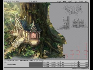 game model arena - boise - elf cottage light elve 3D Модель