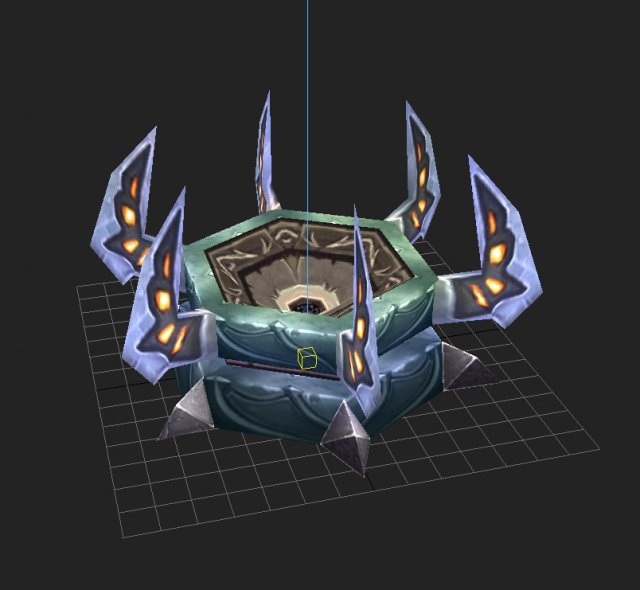 game model arena - brazier inferno 02 01 Modèle 3D .c4d .max .obj .3ds .fbx .stl .blend 