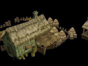 game model arena - bucolic - sky ranch 3 01 3D मॉडल