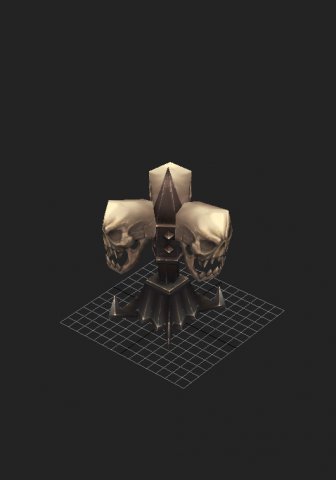 game model arena - desert copies siren 01 01 Model 3D .c4d .max .obj .3ds .fbx .stl .blend 