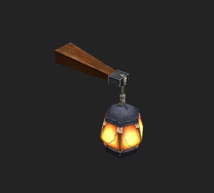 game model arena - dwarf lantern 02 01 3D Model .c4d .max .obj .3ds .fbx .stl .blend 