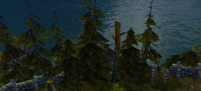 game model arena - forest 01 3D 모델 .c4d .max .obj .3ds .fbx .stl .blend 