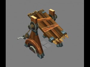 game model arena - gate gate 01 3D Model