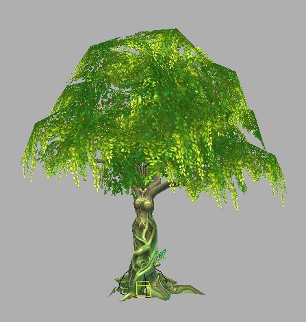 Game Model Arena Golden Apple Tree 01 3d Model In Decoration 3dexport