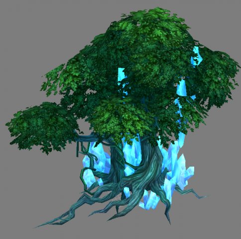 game model arena - grass flowers trees 01 01 Model 3D .c4d .max .obj .3ds .fbx .stl .blend 