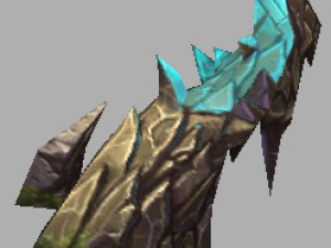 game model arena - hollow stalagmite 01 3D Model