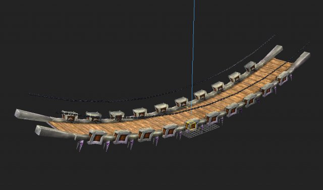 game model arena - inferno cable longbridge area 0 3Dモデル .c4d .max .obj .3ds .fbx .stl .blend 