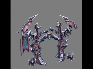 game model arena - inferno gate mine - large 01 3D Model