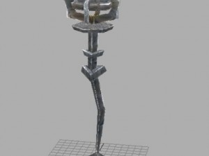 game model arena - inferno mine entrance area 01 3D Model