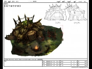 game model arena - lizard man cottage -01 01 Model 3D