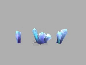 game model arena - phosphor ore 01 3D Model