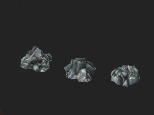 game model arena - rubble 01 3D 모델