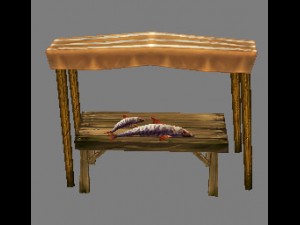 game model arena - stall 002 01 3D मॉडल