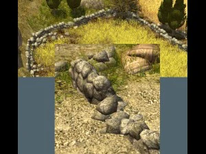 game model arena - stonewall 01 3D Model