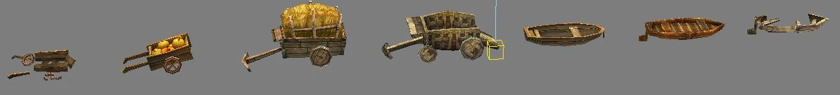 game model arena - transportation 01 3D Model .c4d .max .obj .3ds .fbx .stl .blend 