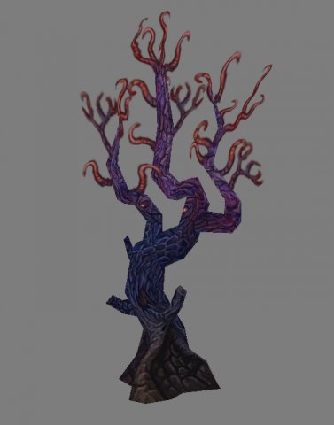 game model arena - tree 01 3D 模型 .c4d .max .obj .3ds .fbx .stl .blend 