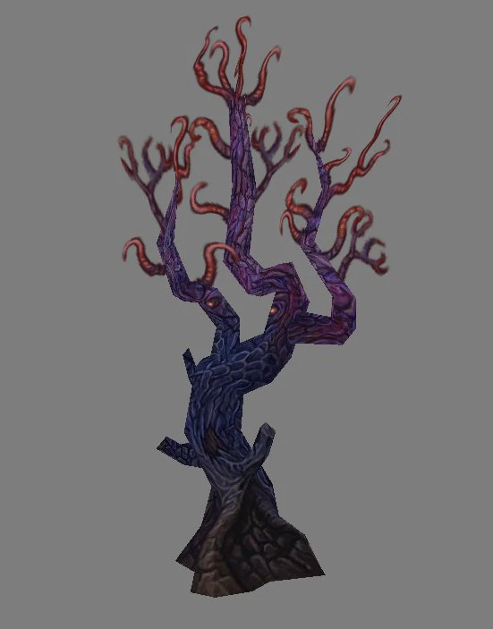 game model arena - tree 01 3D Model .c4d .max .obj .3ds .fbx .stl .blend